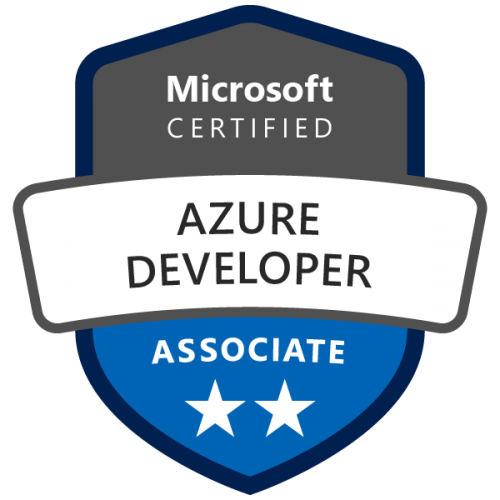 Azure Developer Certified Badge